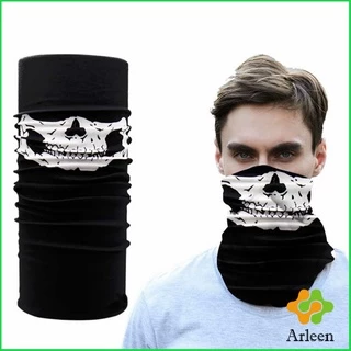 Arleen ผ้าบัฟกันฝุ่น โพกหัว ผ้าปิดหน้า กันแดด เลือกลายได้ แดด UV Magic turban