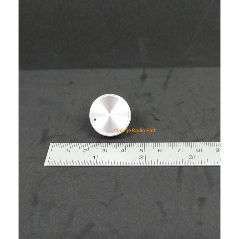 ลูกบิดอลูมิเนียม,ลูกบิดโวลลุ่ม Volume Knob อลูมิเนียมทั้งตัว แกนเฟือง  ขนาด 20 *10 มม. ราคาพิเศษสินค้ามีตำหนิ (1 ชิ้น)