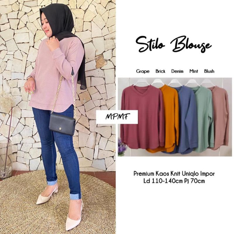 Stilla BLOUSE โดย MPMF