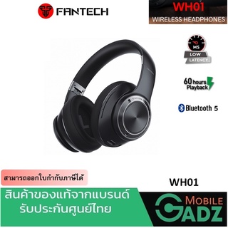 หูฟังเกมมิ่ง Gaming Headset wireless bluetooth 5.0 Fantech รุ่น WH01 ประกัน 2 ปี