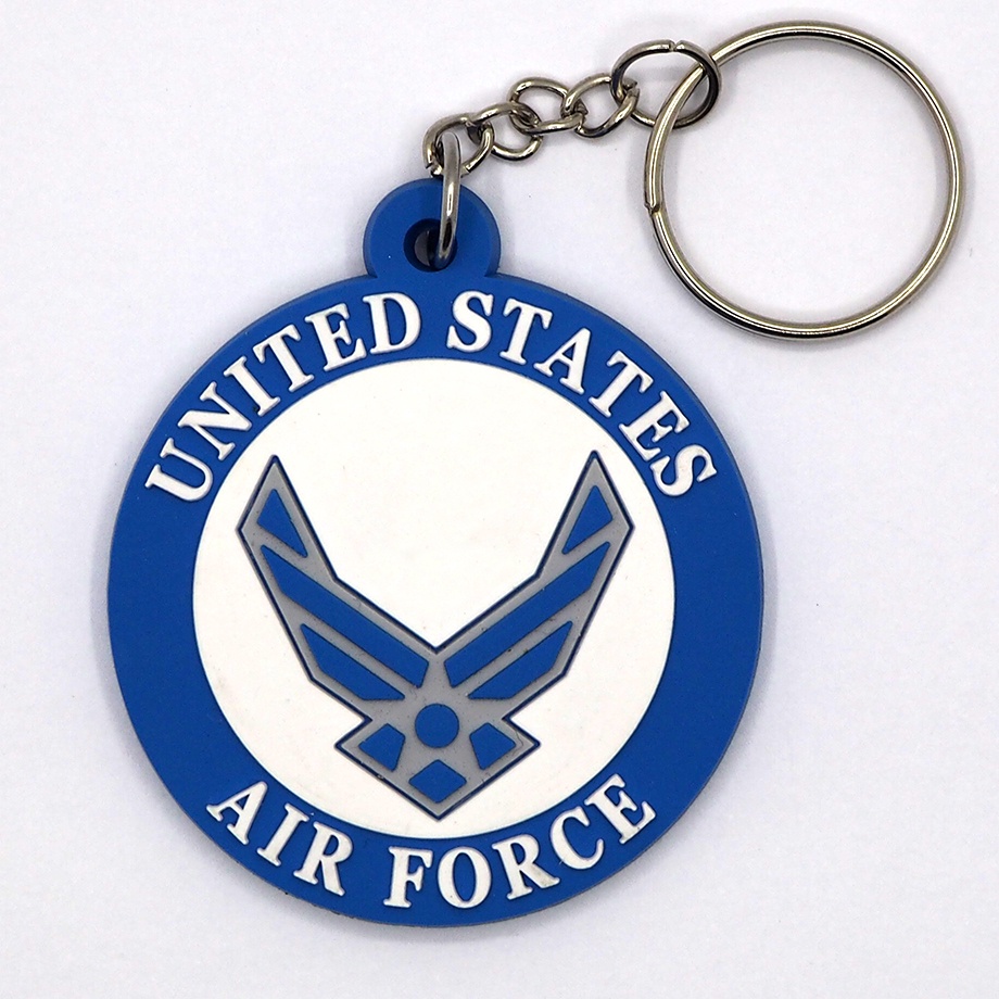 พวงกุญแจยาง United States Air Force ทหารอากาศ ตรงปก พร้อมส่ง