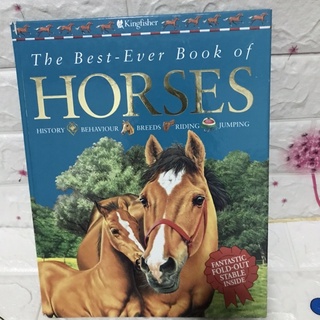 The Best -Ever Book  of HORSES ปกแข็งเล่มใหญ่