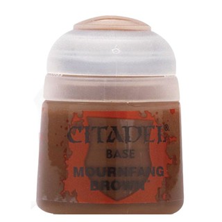 Citadel : BASE: MOURNFANG BROWN (12ML) สีอะคริลิคสำหรับทาโมเดล