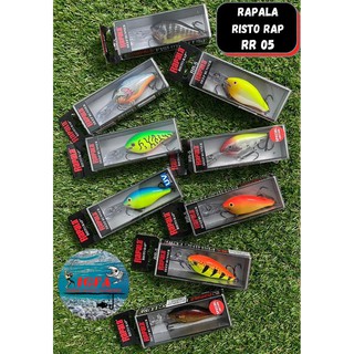 Rapala RISTO RAP RR5 [เหยื่อตกปลา] IGFAFISHINGSPORTS