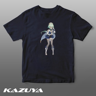 เสื้อยืดผู้ Kazuya TM-0206 GENSHIN IMPACT เสื้อยืด - SUCROSE - Game S-5XL