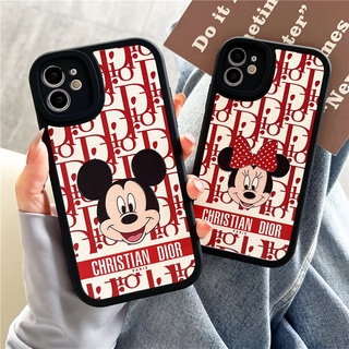 เคสโทรศัพท์มือถือหนังนิ่ม ลายการ์ตูนมิกกี้ มินนี่เมาส์ สําหรับ HUAWEI P30 PRO P40 PRO P50 P20 PRO y7 PRO 2019 Y9 2019 Y9 prime 2019 Nova 5T 7 SE 7i 8 9 SE MATE 40 30 20 PRO Nova5T