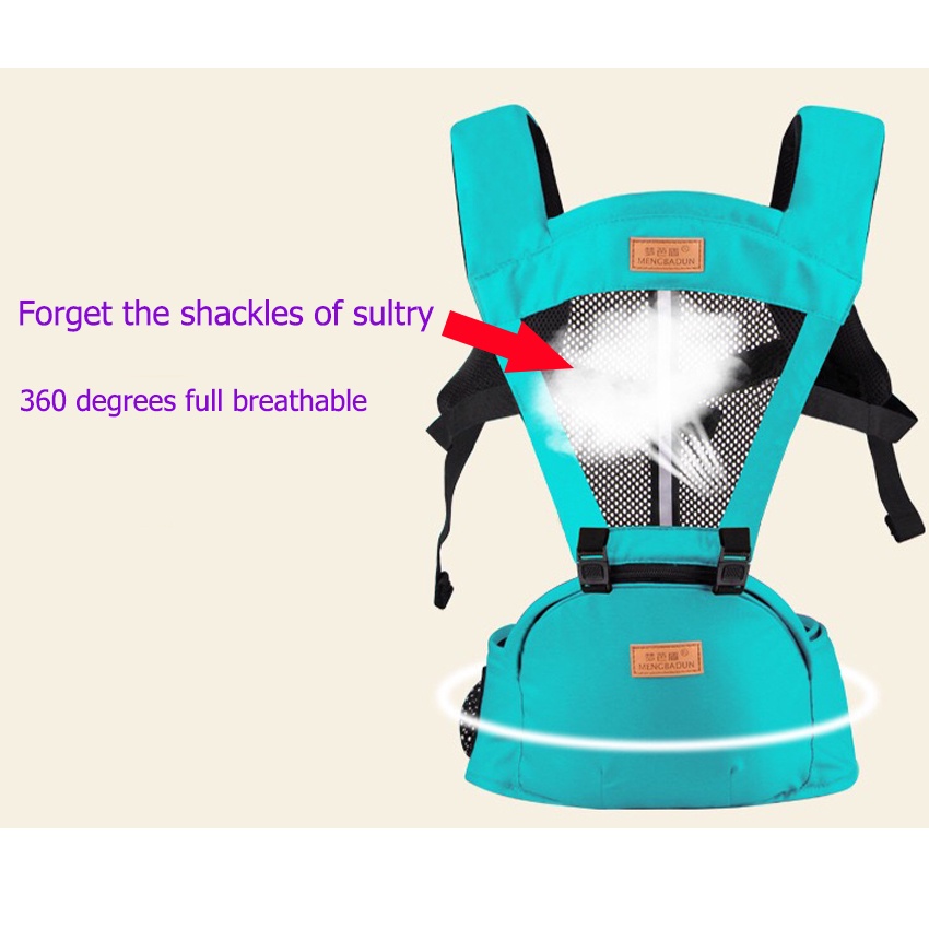 Baby Life 《ของแท้》เป้อุ้มเด็ก เป้อุ้มเด็กนั่ง ที่นั่งเด็ก เป้สะพายเด็ก Hip Seat 2 in 1สะพายหน้าและสะพายหลังได้ รุ่น：8806