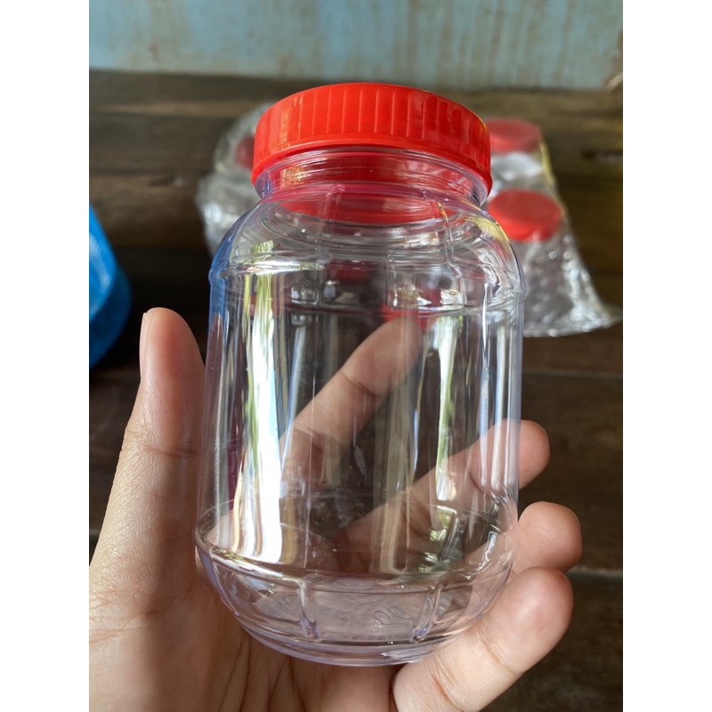 กระป๋องฝาแดง ขนาดเล็ก สูง 10 ซม.(1 ปอนด์) บรรจุ 12 ชิ้น