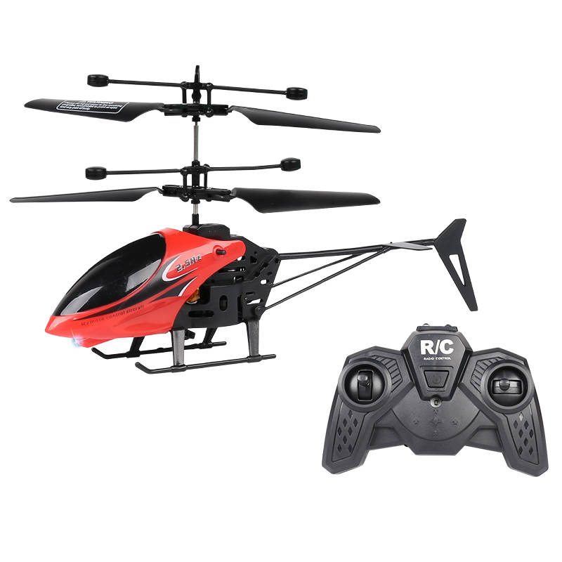 เฮลิคอปเตอร์ควบคุมระยะไกล ของเล่นเด็กโต Mini RC Helicopter Remote Control Helicopter with Led Lights