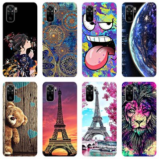 เคสสำหรับ Redmi Note 10 Case Silicone Back Cover Soft Casing Xiaomi Redmi Note 10 Pro Note10 RedmiNote10 cartoon TPU เคส