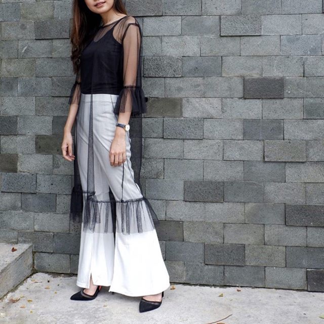 เดรสโปร่ง Kendall***