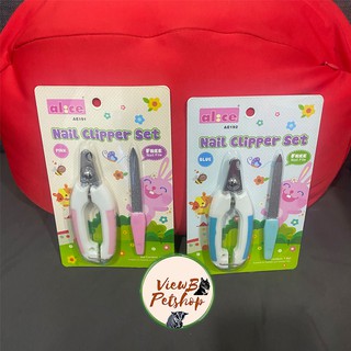 [Alice] ที่ตัดเล็บ เซ็ท สำหรับสัตว์เลี้ยงขนาดเล็ก กระต่าย Nail Clipper Set (AE191 AE192)