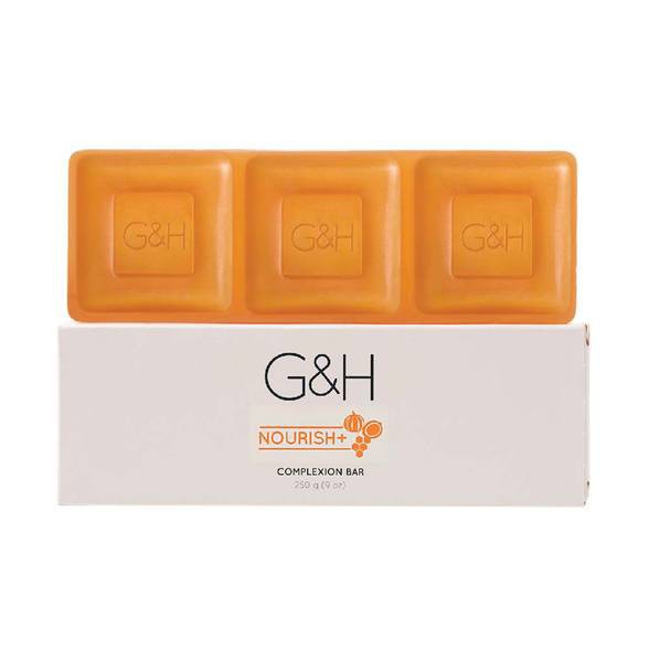 JIR สบู่ล้างหน้าsoapสบู่บำรุงผิว G&H เนอริช+ Amway G&H Nourish Barsoap (สบู่ล้างหน้า) สบู่บำรุงผิว  