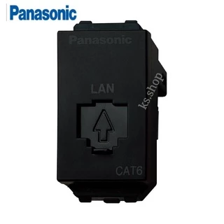 PANASONIC เต้ารับคอมพิวเตอร์ CAT6 WEG /WEGN 24886 สีขาว,สีเทา,สีดำ