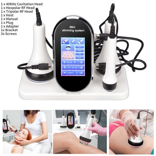 Health &amp; Beauty เครื่องกําจัดผิวหนัง 40KHz 3 หัว Rf 100‐240V