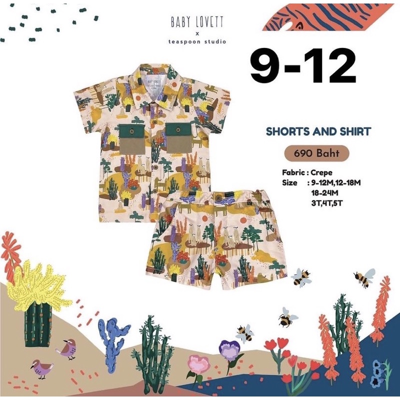 New EP.3 Tiger matchbox - Shirt and Shorts 25