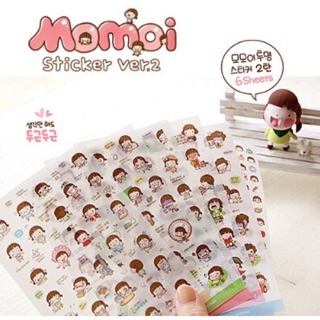 sticker momoi สติกเกอร์น่ารัก