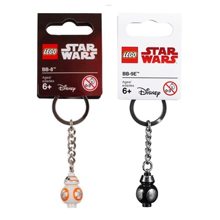 853604 + 853770 : พวงกุญแจ LEGO Star Wars BB-8 + BB-9E Key Chain (ผลิตปี 2016,2018)