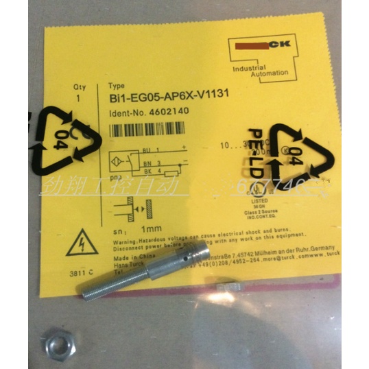 YY Bi1-EG05-AP6X-V1131 Bi1-EG05-AN6X-V1131 proximity switch sensor รับประกัน 1 ปี spotOriginal สินค้