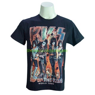 เสื้อวง Kiss เสื้อไซส์ยุโรป คิส  PTA1786 เสื้อยืดวงดนตรีร็อค