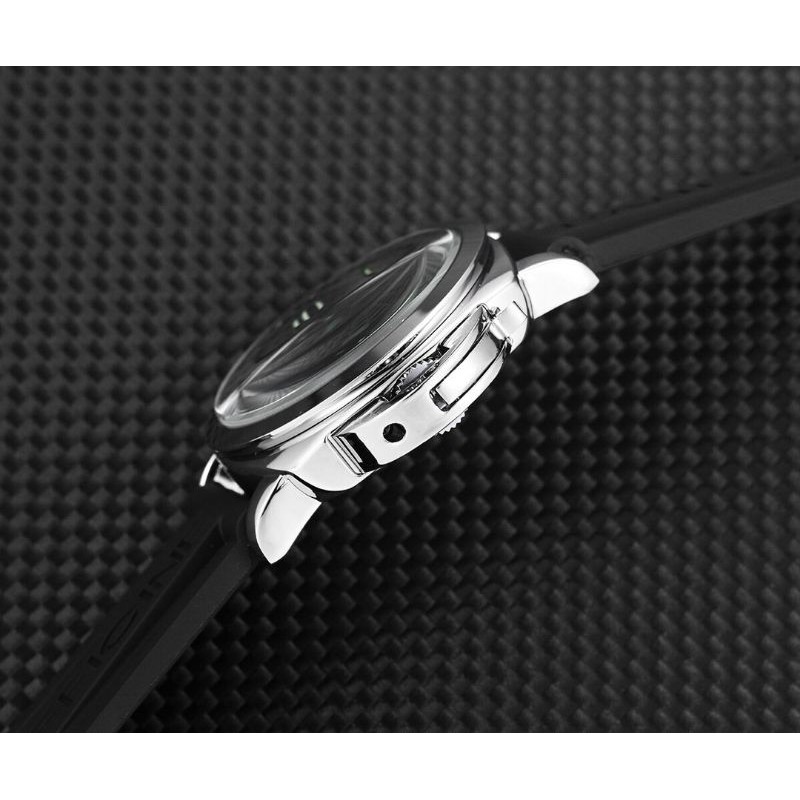 LUMINOR นาฬิกาผู้ชาย Swiss quartz สแตนเลส Domineering Big lumminor Series ของขวัญนาฬิกาสําหรับผู้ชาย 44 มม.