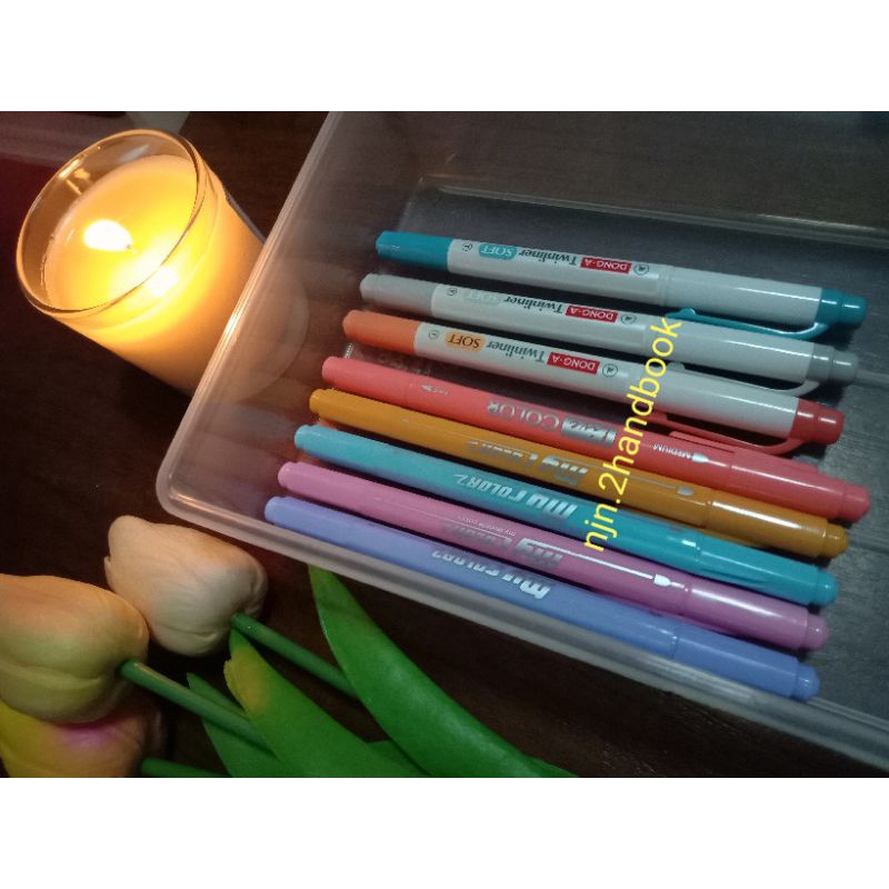 ปากกา my color, live color และ twinliner