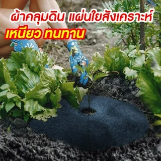 SGE ผ้าคลุมวัชพืช ผ้าคลุมหญ้า แบบกลม รุ่น CSC ผลิตจากวัสดุรีไซเคิลที่มีความเหนียวเป็นพิเศษ ส่งถูก!!