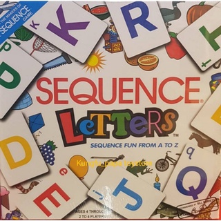 Sequence letter เกมส์การ์ดตัวอักษร A-Z