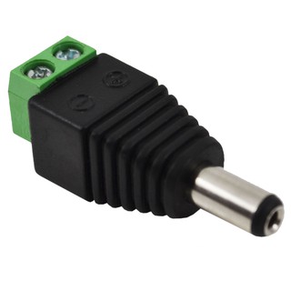 JACK CONNECTOR DC MALE 10 ตัว หัวแจ็ค CCTV สำหรับต่อกล้องวงจรปิด