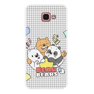 เคสโทรศัพท์ ชนิดซิลิโคน พิมพ์ลายหมี สำหรับ Samsung A9 J1 J2 J3 J5 J7 Ace Pro Plus Prime 2016 2018