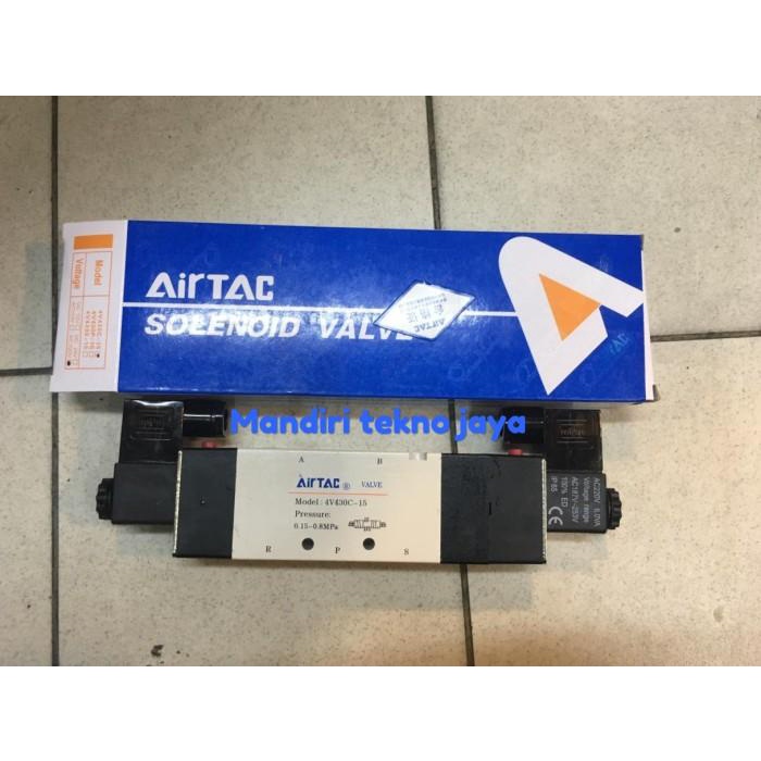 อรี | โซลินอยด์วาล์ว 4V430C-15 Airtac