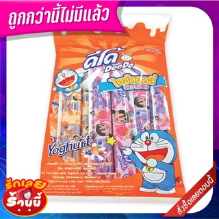 ดีโด้ โยเกิร์ตหลอด 45 มล. แพ็ค 24 หลอด DEEDO LOLLIPOPS YOGHURT45MLX24