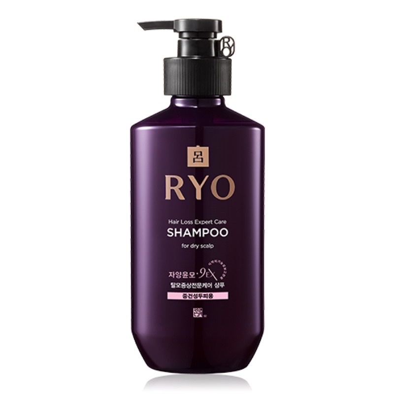 ของแท้ ส่งของทุกวัน แชมพู RYO Jayang yunmo Anti Hair Loss care Shampoo 400 ML. แชมพูลดผมร่วง