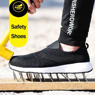 รองเท้าเซฟตี้ หุ้มข้อ หัวเหล็ก Safety Shoes