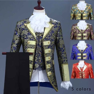 เสื้อสูทคอสเพลย์ Victorian King Prince สําหรับผู้ชาย