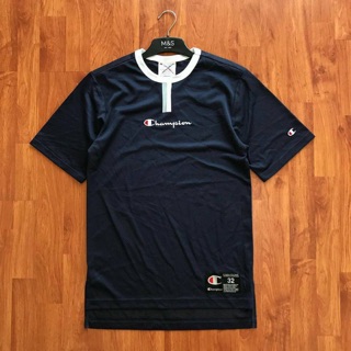 เสื้อกีฬา Champion Black Mesh YC T-Shirt สต๊อคตัวเดียวเท่านั้น!