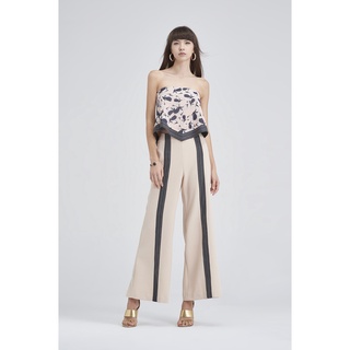 Hamburger Studio Idetta Wide leg Pant กางเกงขายาวบาน K0692