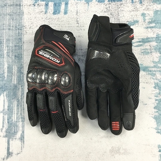 Komine GK167 ถุงมืออัศวิน ฤดูร้อน หัวรถจักร กันแตก ระบายอากาศ หน้าจอสัมผัส รถจักรยานยนต์ ถุงมือแข่งรถ