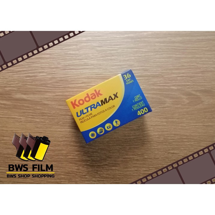 ฟิล์มถ่ายรูป ฟิล์มสี Kodak Ultramax 400 [ISO 400] 35mm (135) 36 รูป Color Negative Film