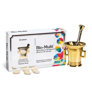 Pharma Nord Bio-Multi วิตามินและแร่ธาตุรวม วิตามินรวม 60 เม็ด PharmaNord ฟาร์มานอร์ด 365wecare