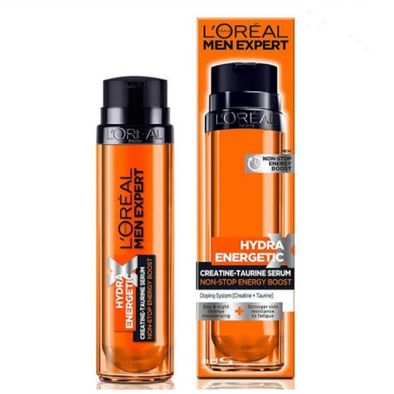 LOREAL PARIS MEN EXPERT HYDRA ENERGETIC X CREATINE-TAURINE SERUM(50ml)เซรั่มเม็นเอ็กเพิทไฮดราเอเนอเจ