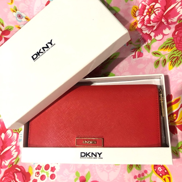 ✌🏻DKNY แท้💯 กระเป๋าตังซิปรอบ