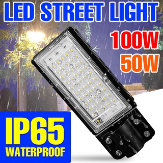 100W สปอตไลท์สปอตไลท์ 220V ไฟถนนกันน้ำ Led กลางแจ้ง โคมไฟติดผนังสำหรับทางเดินในสวน