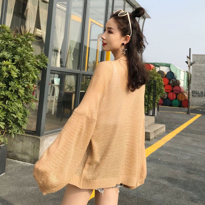 ชุดไหมพรมสไตล์เกาหลีใส่ด้านนอก ชุดผ้าไหมพรมบางเบาทรงหลวมมี2แบบให้เลือก ชุดคลุมสั้นและยาวราคาถูกๆ