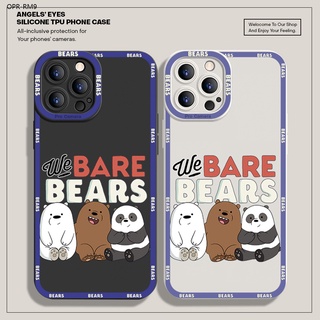 Realme 9 9i 8i 8 Pro Plus Pro+ 4G 5G เคสเรียวมี สำหรับ Case Cartoon Three Bare Bears เคส เคสโทรศัพท์ เคสมือถือ Soft Phone Case Shockproof