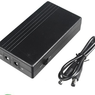 Mini-UPS 12V2A Unterrupted Power Supply แบตสำรองไฟสำหรับ Router, เครื่องสแกนใบ สแกนลายนิ้วมือ ทาบบัตร