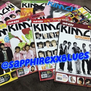 พร้อมส่ง นิตยสารเก่า เดอะบอยกิมจิ theboy kimchi ปก sj , tvxq ,ลีดงอุค