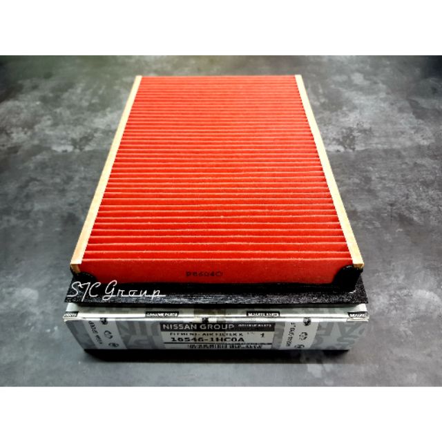 กรองอากาศ / กรองแอร์ Nissan March K13 / Almera N17 / Note E15 ( Nissan แท้ศูนย์ 100% ) 1HC0A / 1HD0A