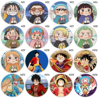 เข็มกลัด ลายการ์ตูนวันพีช ONEPIECE Nami luffy Chopper 58 มม. 1 ชิ้น