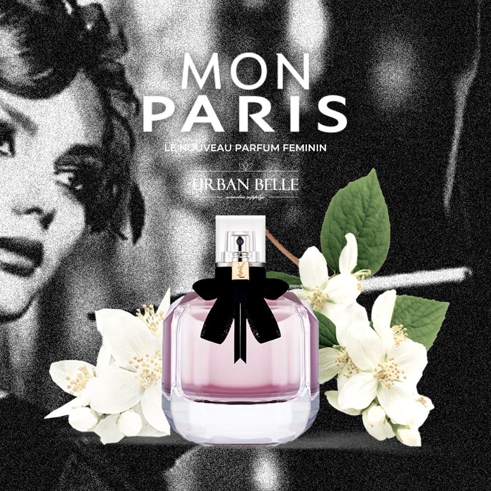 น้ำหอม YSL Mon Paris EDP 50/90ML น้ําหอม ysl Yves Saint Laurent น้ําหอมผู้หญิง น้ำหอมขวดจิ๋ว น้ำหอมข